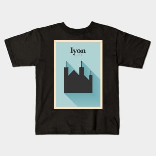 Lyon Poster Design Kids T-Shirt